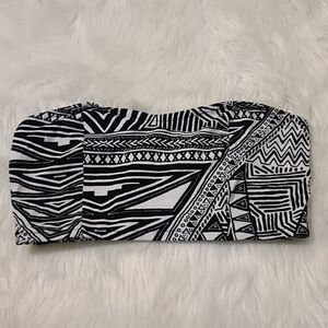 Decree patterned bandeau  